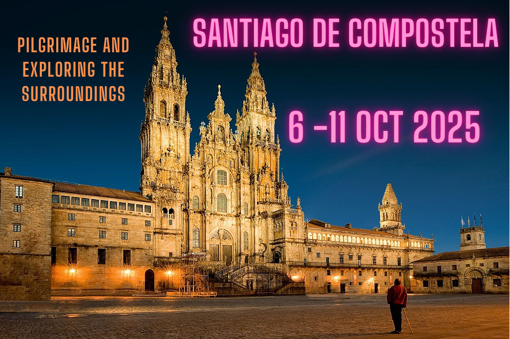 Save the date. Pilgrimage to Santiago de Compostela and discovering the local surroundings